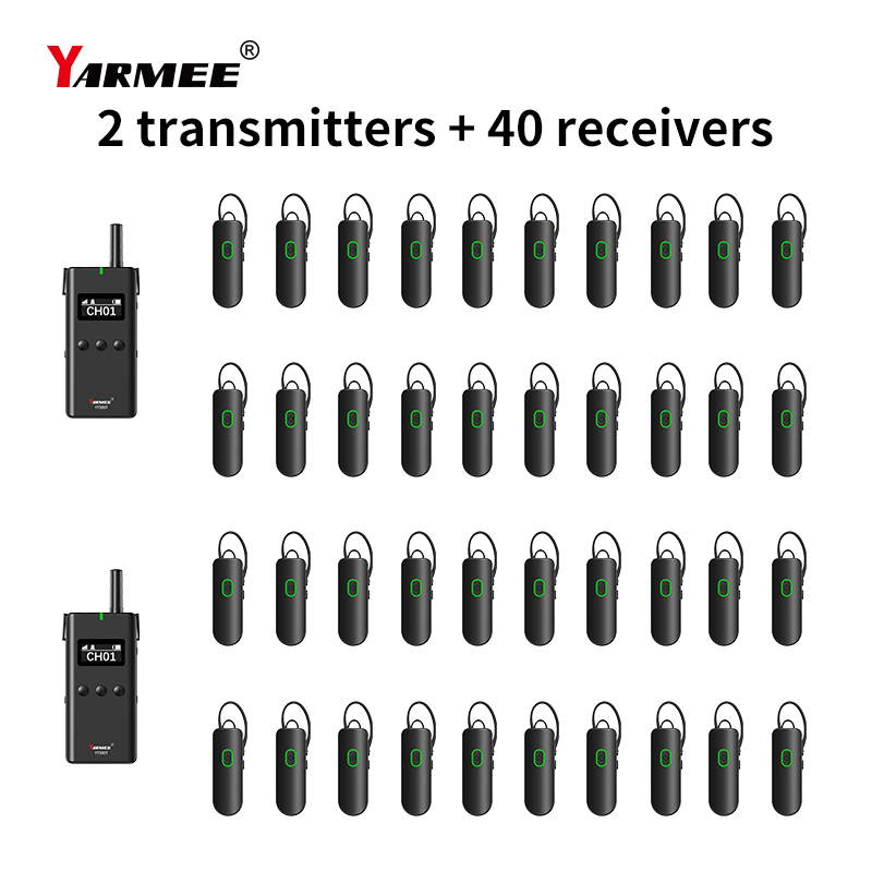 2.4G無線導游系統耳掛式接收器YT500(圖二) 2.4G無線導游系統耳掛式接收器YT500(圖二)